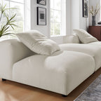 EEI-7029 Solace 3-Piece Modular Upholstered Fabric Sectional Sofa by Modway