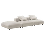EEI-7029 Solace 3-Piece Modular Upholstered Fabric Sectional Sofa by Modway