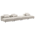 EEI-7027 Solace 4-Piece Modular Upholstered Fabric Sectional Sofa by Modway