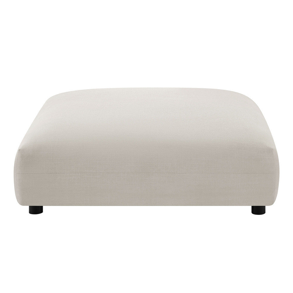 EEI-7033 Solace 4-Piece Modular Upholstered Fabric Sectional Sofa With Ottoman by Modway