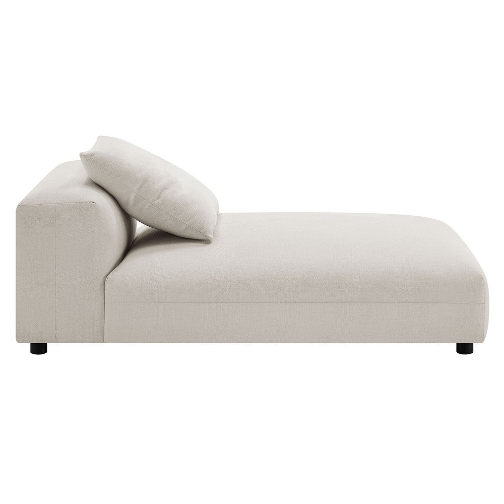 EEI-7033 Solace 4-Piece Modular Upholstered Fabric Sectional Sofa With Ottoman by Modway