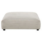 EEI-6888 Solace Modular Corduroy Upholstered Ottoman by Modway