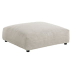 EEI-6888 Solace Modular Corduroy Upholstered Ottoman by Modway