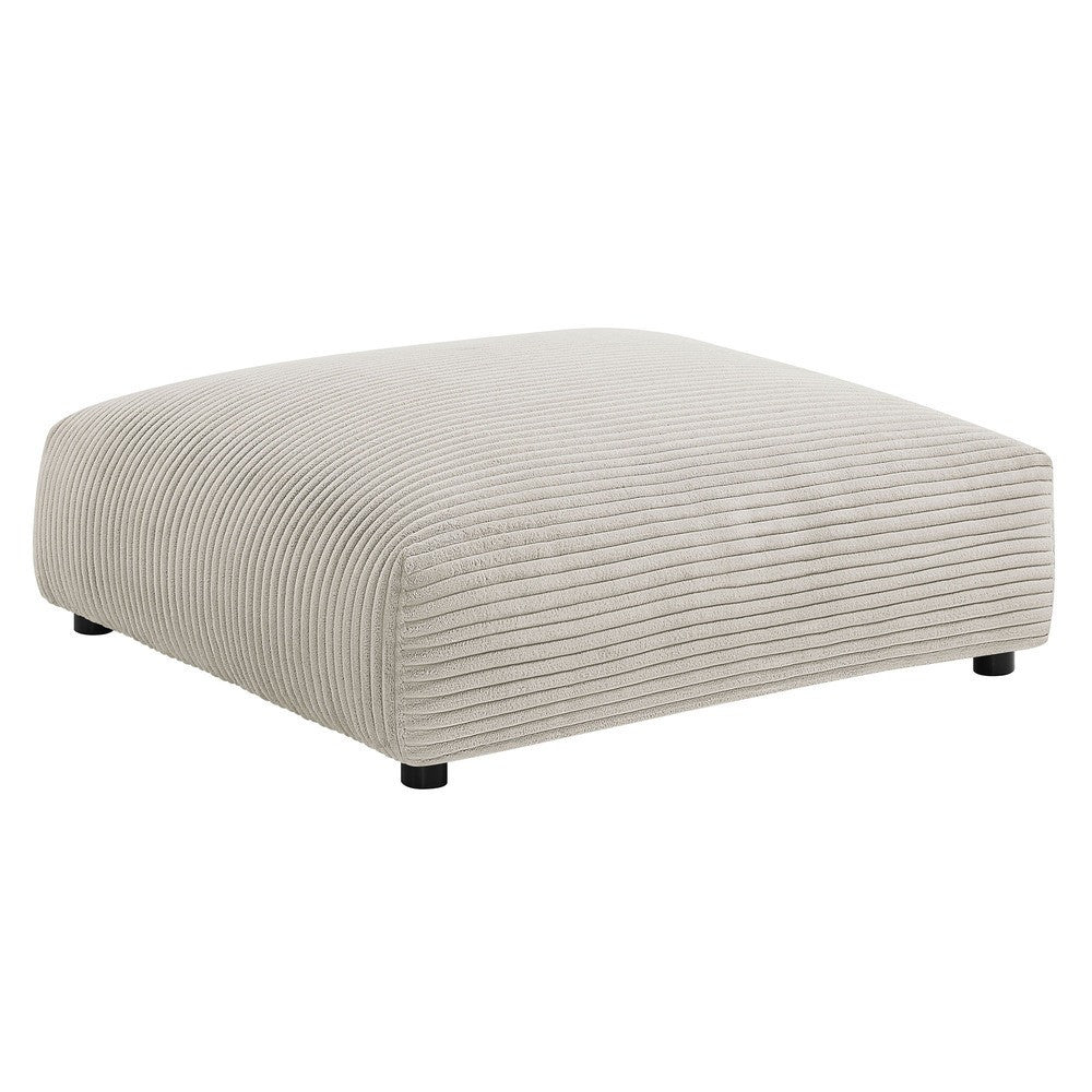 EEI-6888 Solace Modular Corduroy Upholstered Ottoman by Modway