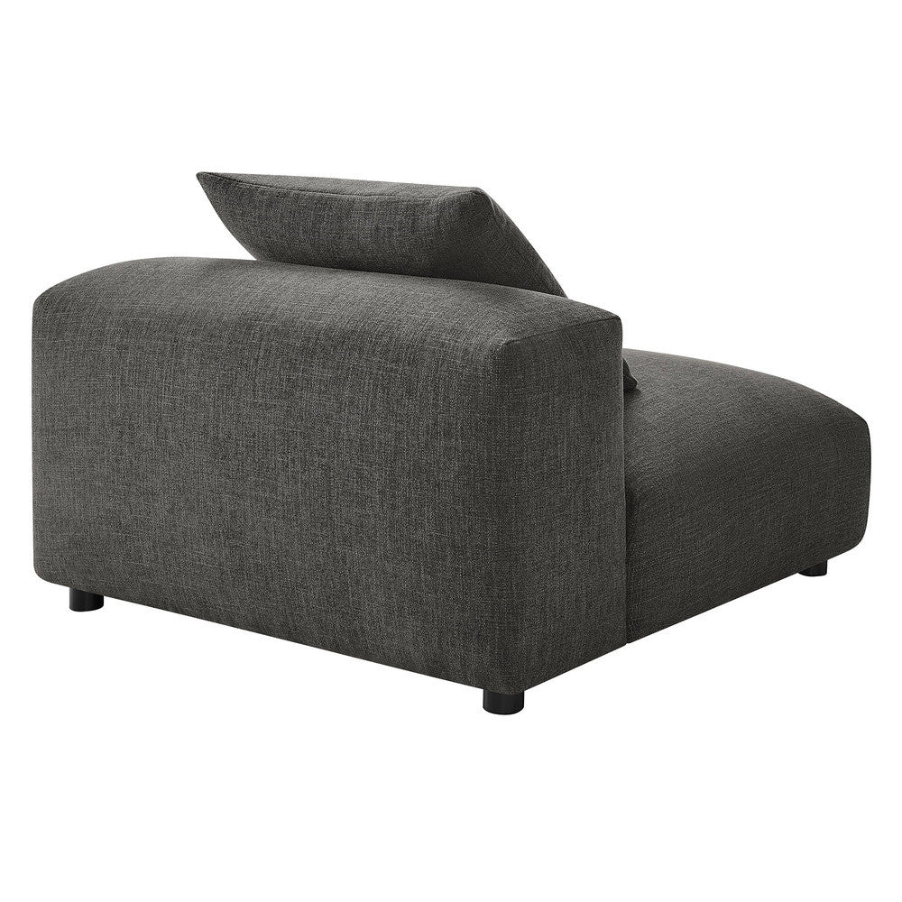 EEI-6885 Solace Modular Upholstered Fabric Armless Chair by Modway