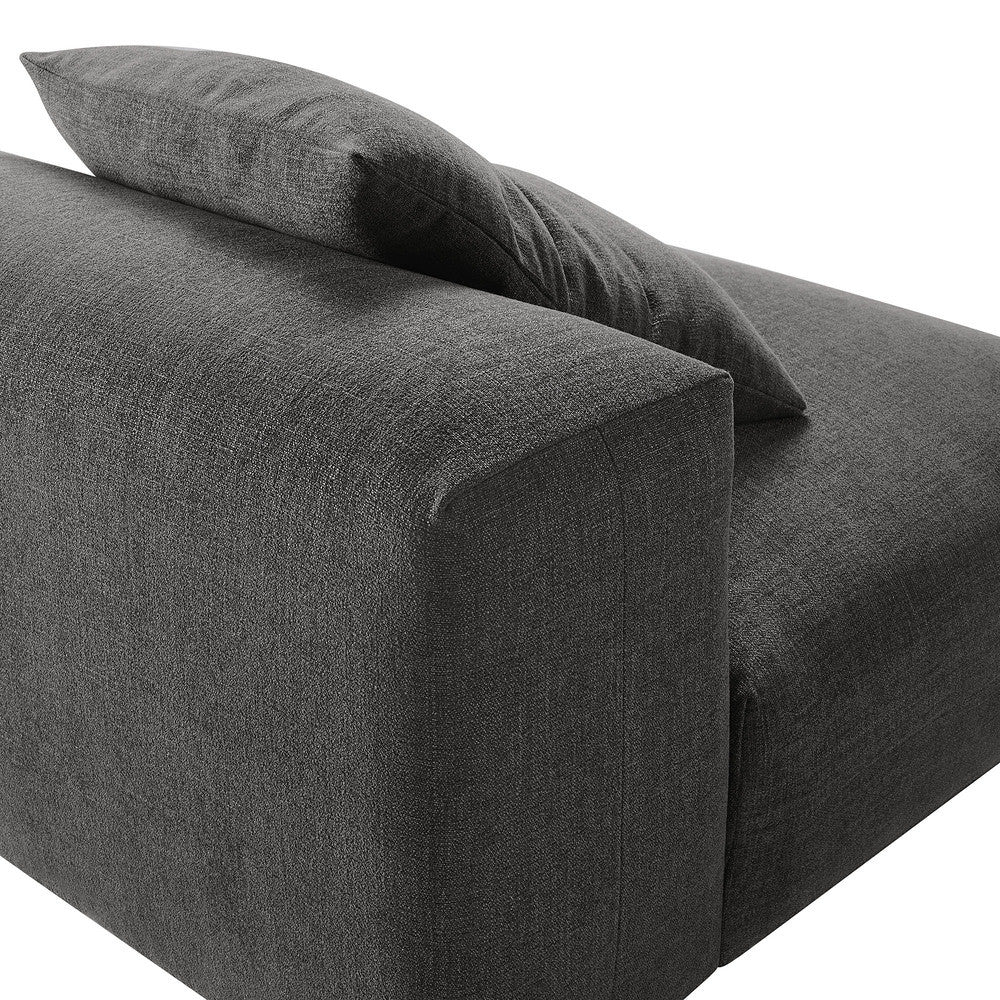 EEI-6885 Solace Modular Upholstered Fabric Armless Chair by Modway
