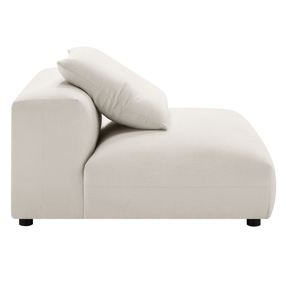 EEI-6885 Solace Modular Upholstered Fabric Armless Chair by Modway
