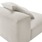 EEI-6885 Solace Modular Upholstered Fabric Armless Chair by Modway