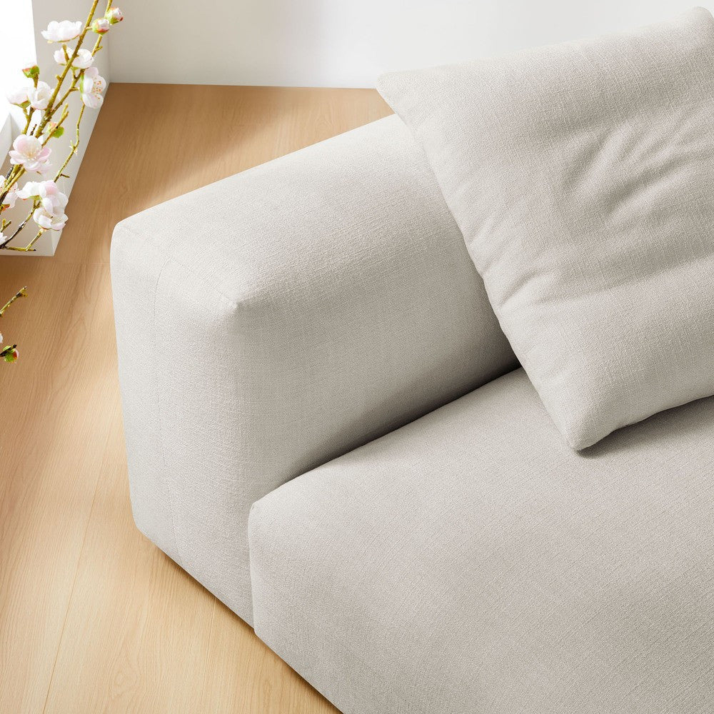 EEI-6885 Solace Modular Upholstered Fabric Armless Chair by Modway
