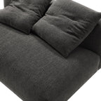 EEI-6891 Solace Modular Upholstered Fabric Armless Loveseat by Modway