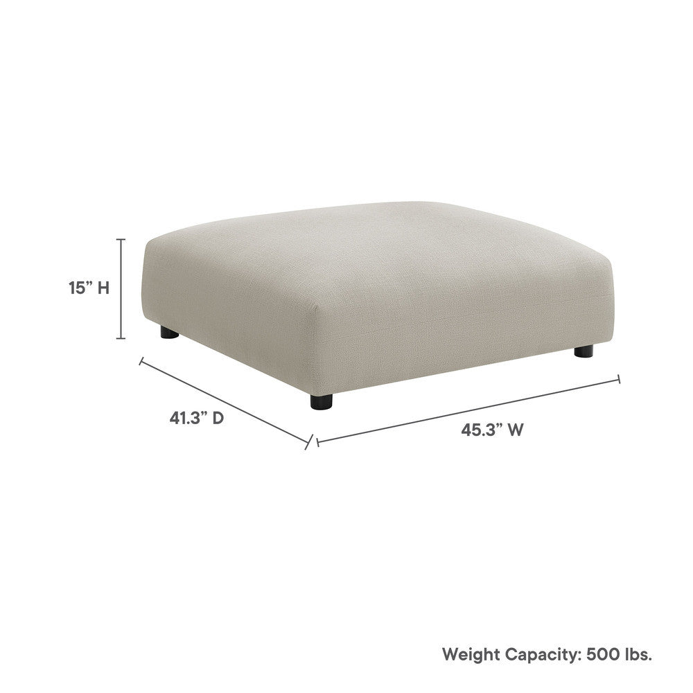 EEI-6889 Solace Modular Upholstered Fabric Ottoman by Modway