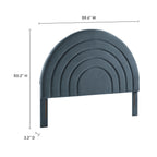 MOD-7170 Solana Arched Performance Velvet Full Headboard by Modway