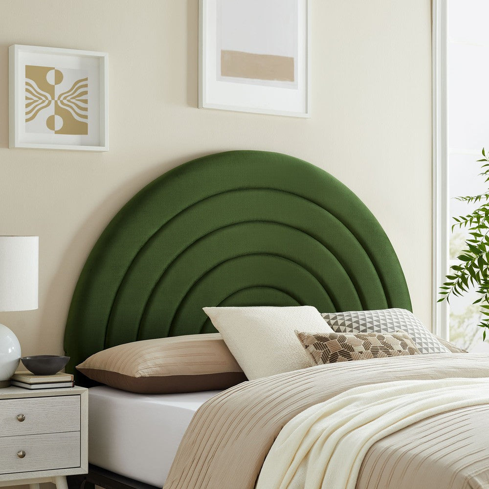 MOD-7170 Solana Arched Performance Velvet Full Headboard by Modway