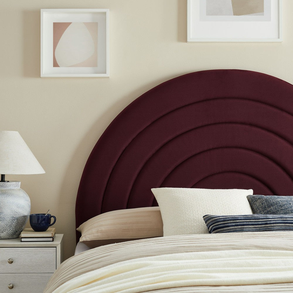 MOD-7170 Solana Arched Performance Velvet Full Headboard by Modway