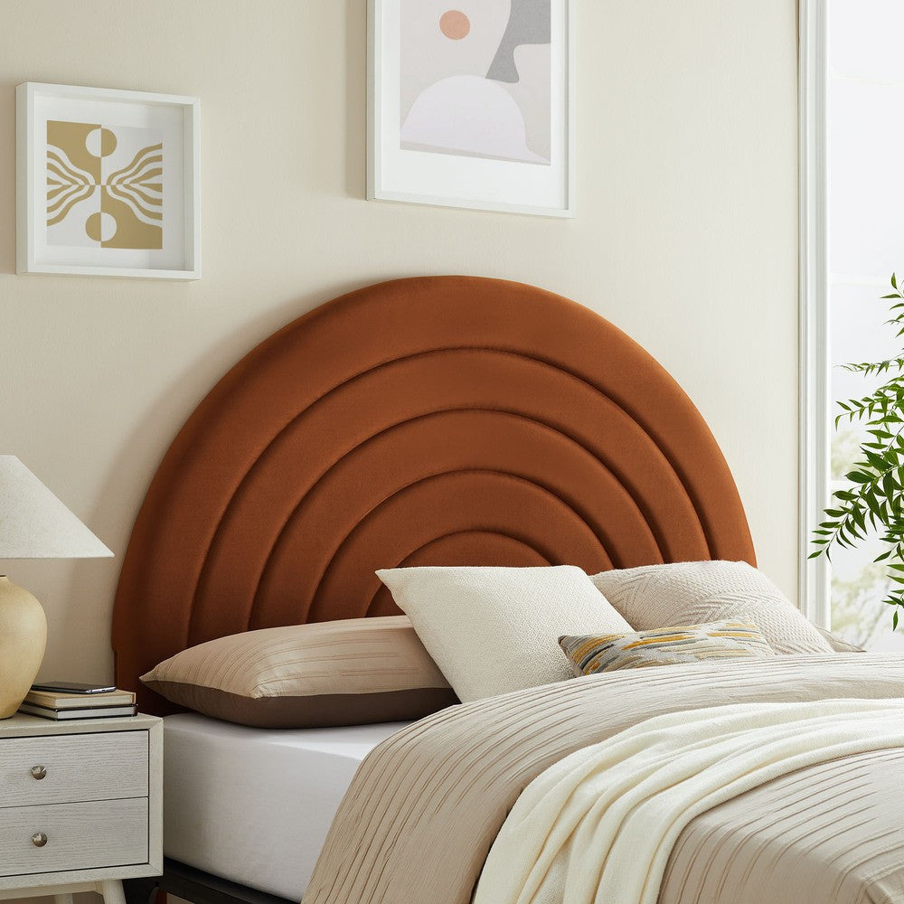 MOD-7170 Solana Arched Performance Velvet Full Headboard by Modway