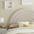MOD-7172 Solana Arched Performance Velvet King Headboard by Modway