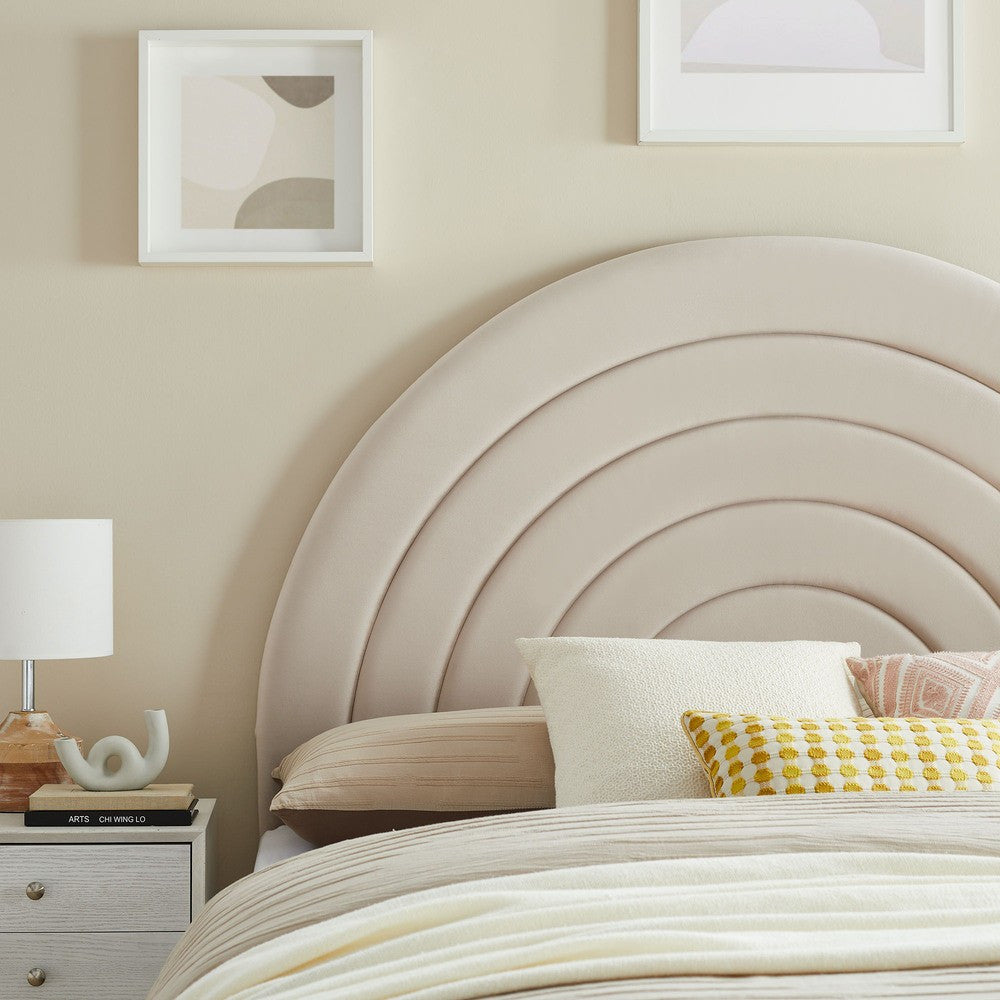 MOD-7172 Solana Arched Performance Velvet King Headboard by Modway