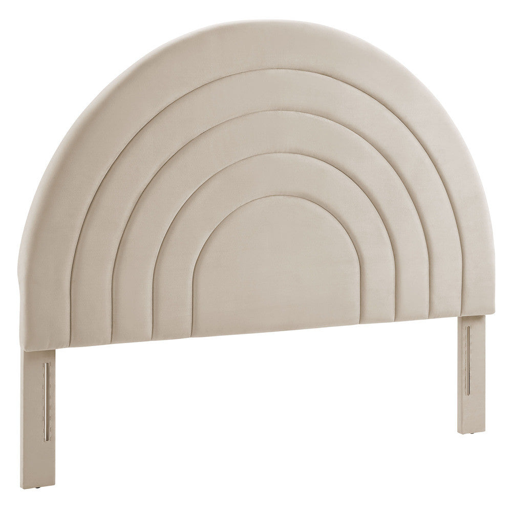 MOD-7172 Solana Arched Performance Velvet King Headboard by Modway