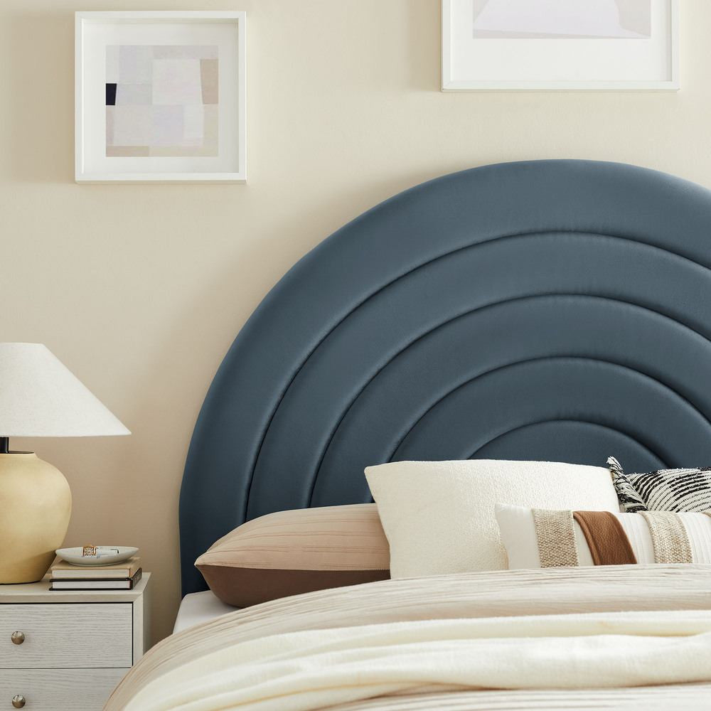 MOD-7172 Solana Arched Performance Velvet King Headboard by Modway