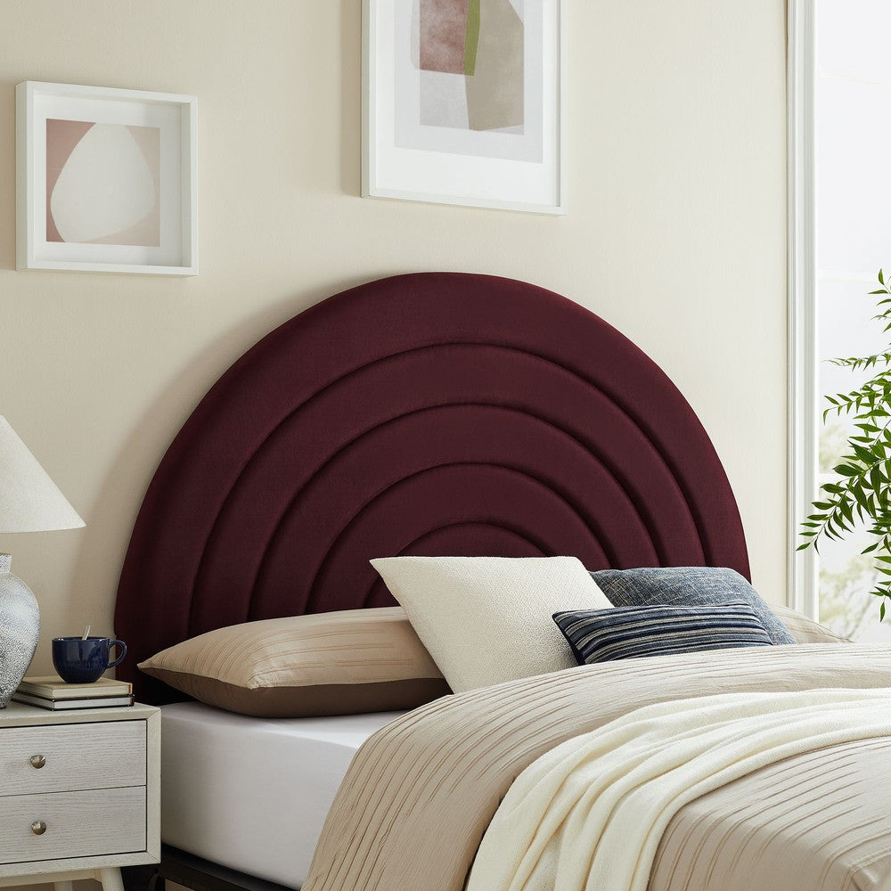 MOD-7172 Solana Arched Performance Velvet King Headboard by Modway