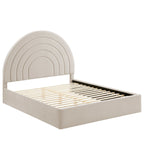 MOD-7168 Solana Arched Performance Velvet King Platform Bed by Modway