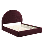 MOD-7168 Solana Arched Performance Velvet King Platform Bed by Modway