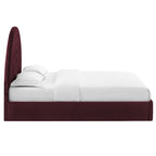 MOD-7168 Solana Arched Performance Velvet King Platform Bed by Modway