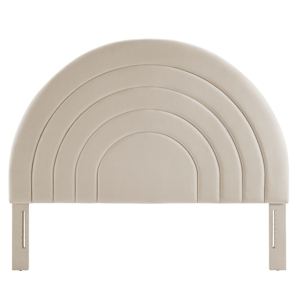 MOD-7171 Solana Arched Performance Velvet Queen Headboard by Modway