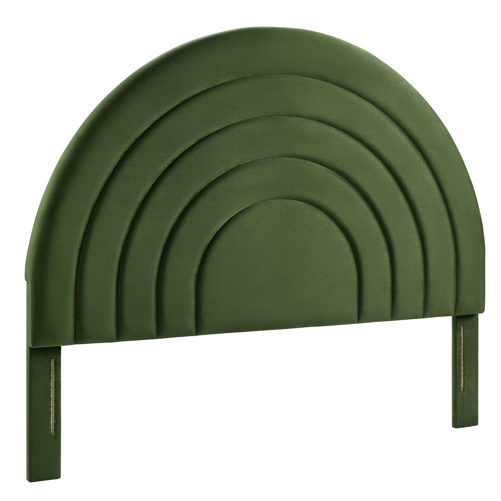 MOD-7171 Solana Arched Performance Velvet Queen Headboard by Modway