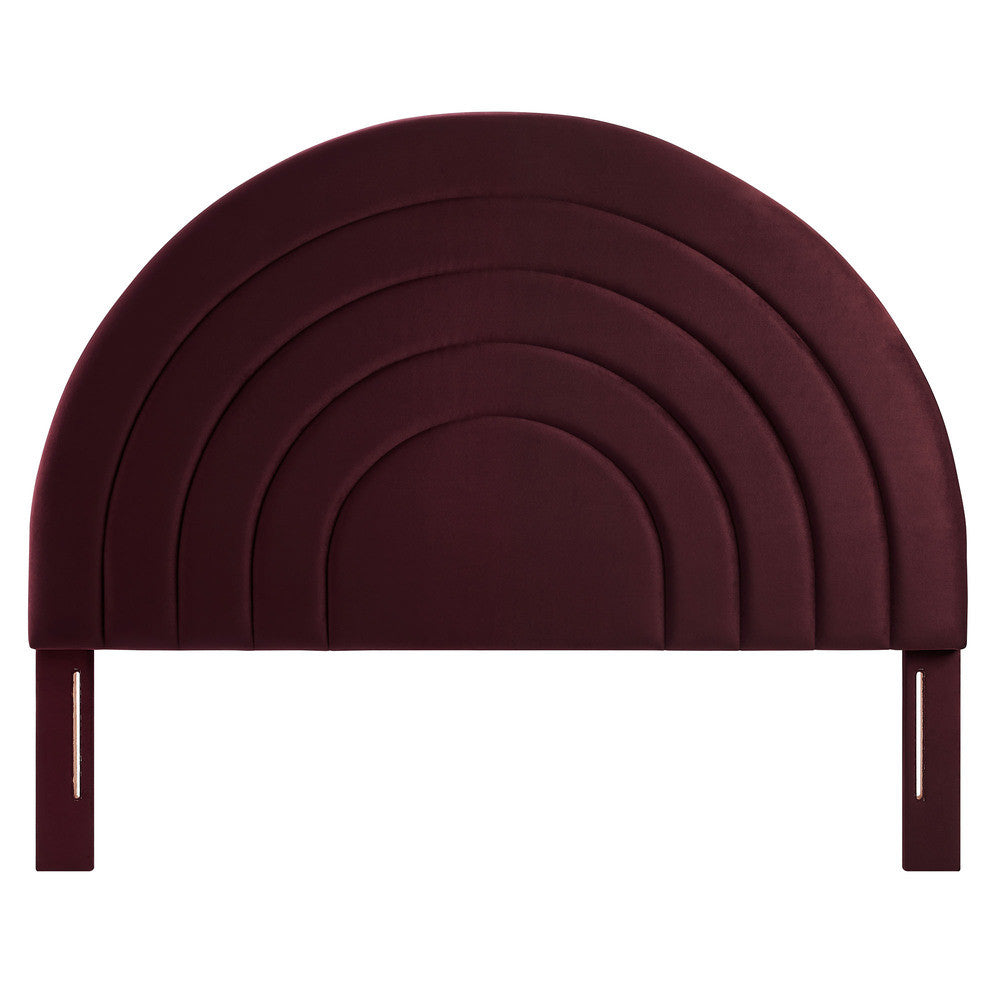 MOD-7171 Solana Arched Performance Velvet Queen Headboard by Modway
