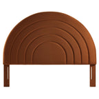 MOD-7171 Solana Arched Performance Velvet Queen Headboard by Modway