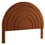MOD-7171 Solana Arched Performance Velvet Queen Headboard by Modway