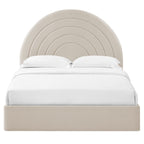 MOD-7167 Solana Arched Performance Velvet Queen Platform Bed by Modway