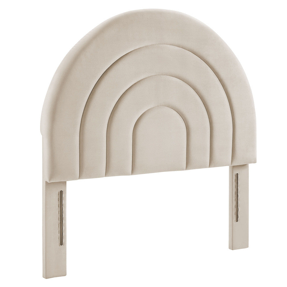 MOD-7169 Solana Arched Performance Velvet Twin Headboard by Modway
