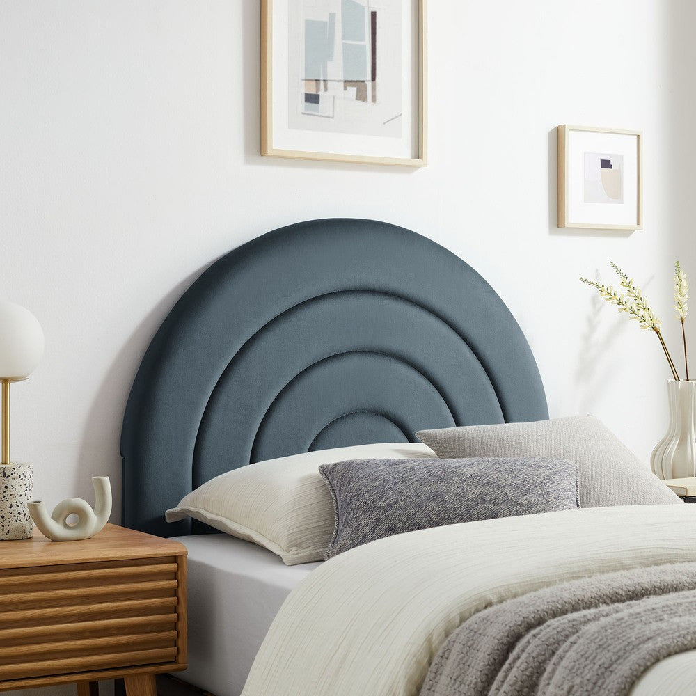 MOD-7169 Solana Arched Performance Velvet Twin Headboard by Modway