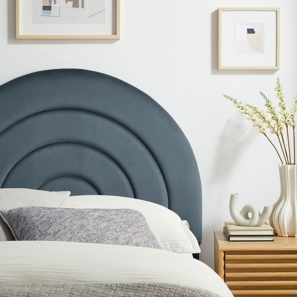 MOD-7169 Solana Arched Performance Velvet Twin Headboard by Modway