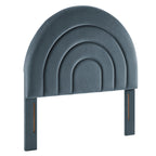 MOD-7169 Solana Arched Performance Velvet Twin Headboard by Modway