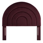 MOD-7169 Solana Arched Performance Velvet Twin Headboard by Modway
