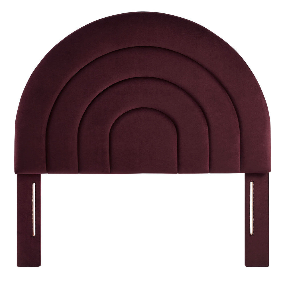 MOD-7169 Solana Arched Performance Velvet Twin Headboard by Modway