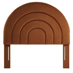 MOD-7169 Solana Arched Performance Velvet Twin Headboard by Modway
