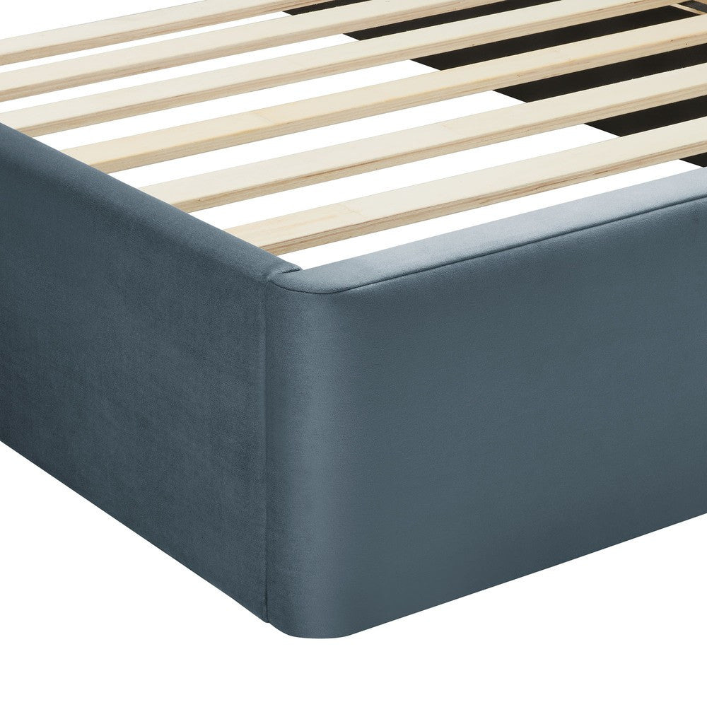 MOD-7165 Solana Arched Performance Velvet Twin Platform Bed by Modway