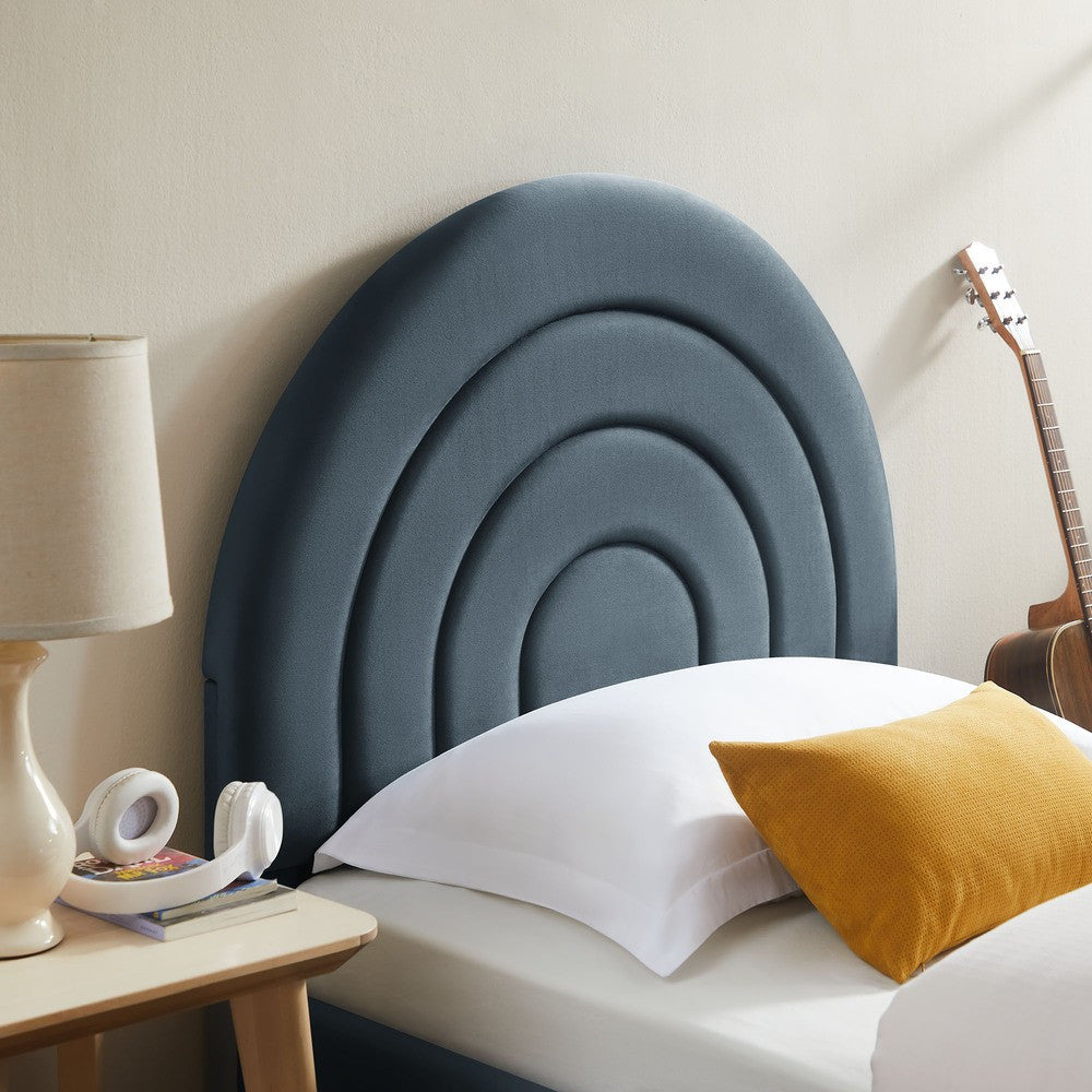 MOD-7165 Solana Arched Performance Velvet Twin Platform Bed by Modway