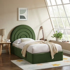MOD-7165 Solana Arched Performance Velvet Twin Platform Bed by Modway