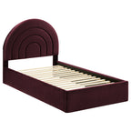 MOD-7165 Solana Arched Performance Velvet Twin Platform Bed by Modway