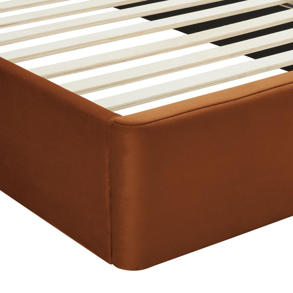 MOD-7165 Solana Arched Performance Velvet Twin Platform Bed by Modway