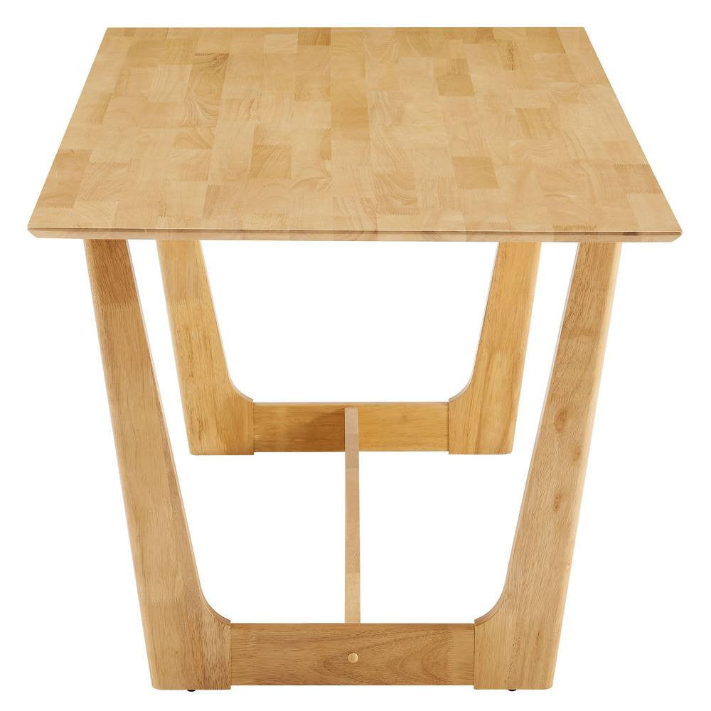 EEI-6914 Solara 71" Rectangle Wood Dining Table by Modway