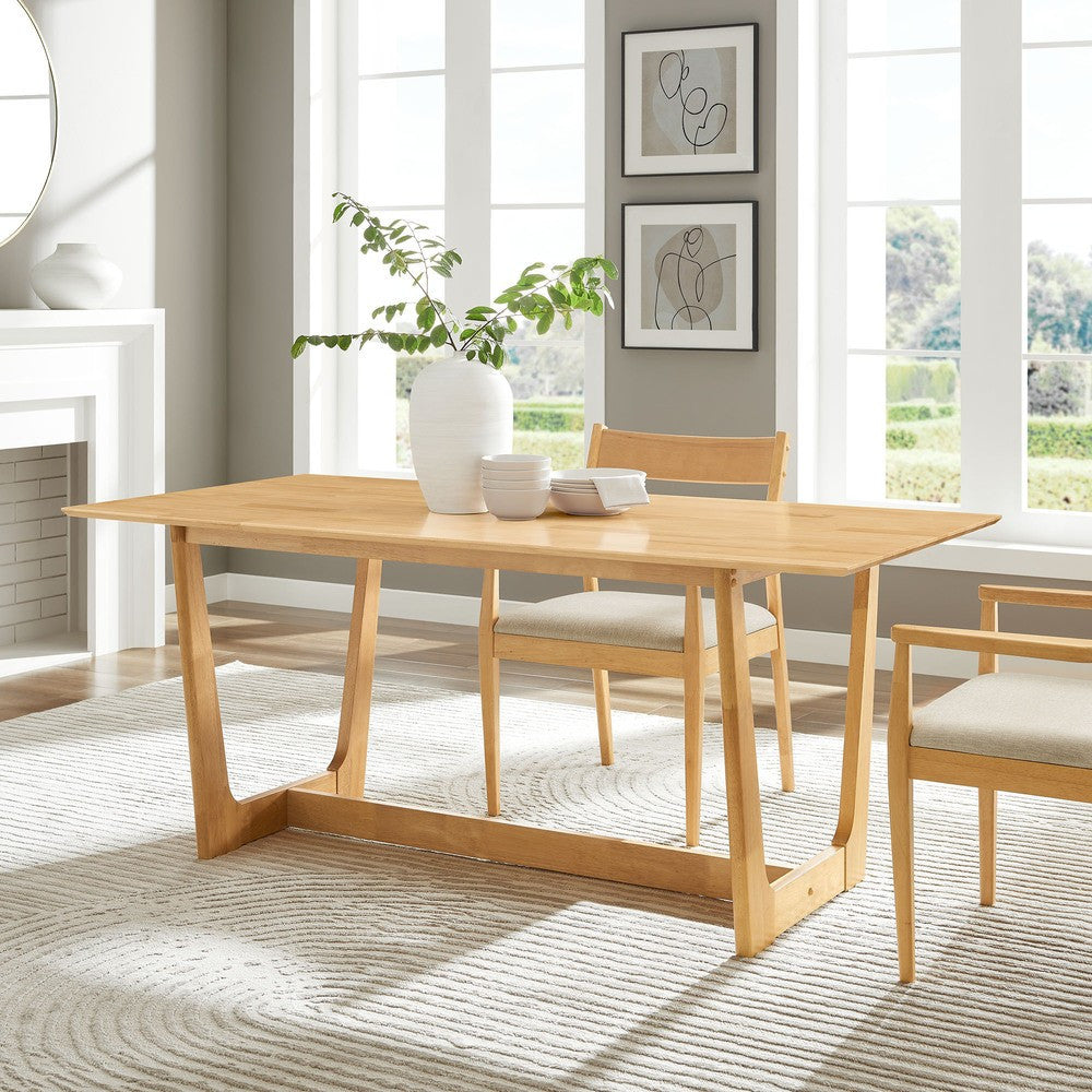 EEI-6914 Solara 71" Rectangle Wood Dining Table by Modway
