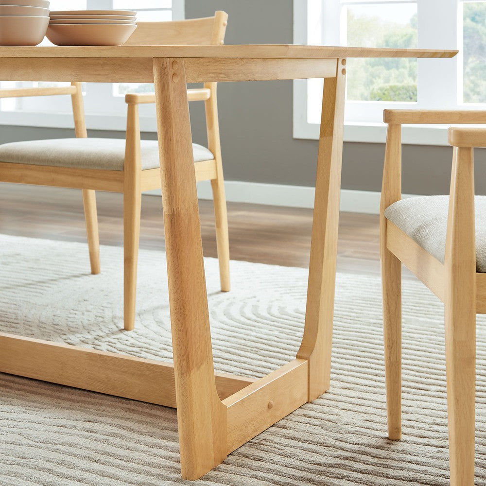 EEI-6914 Solara 71" Rectangle Wood Dining Table by Modway