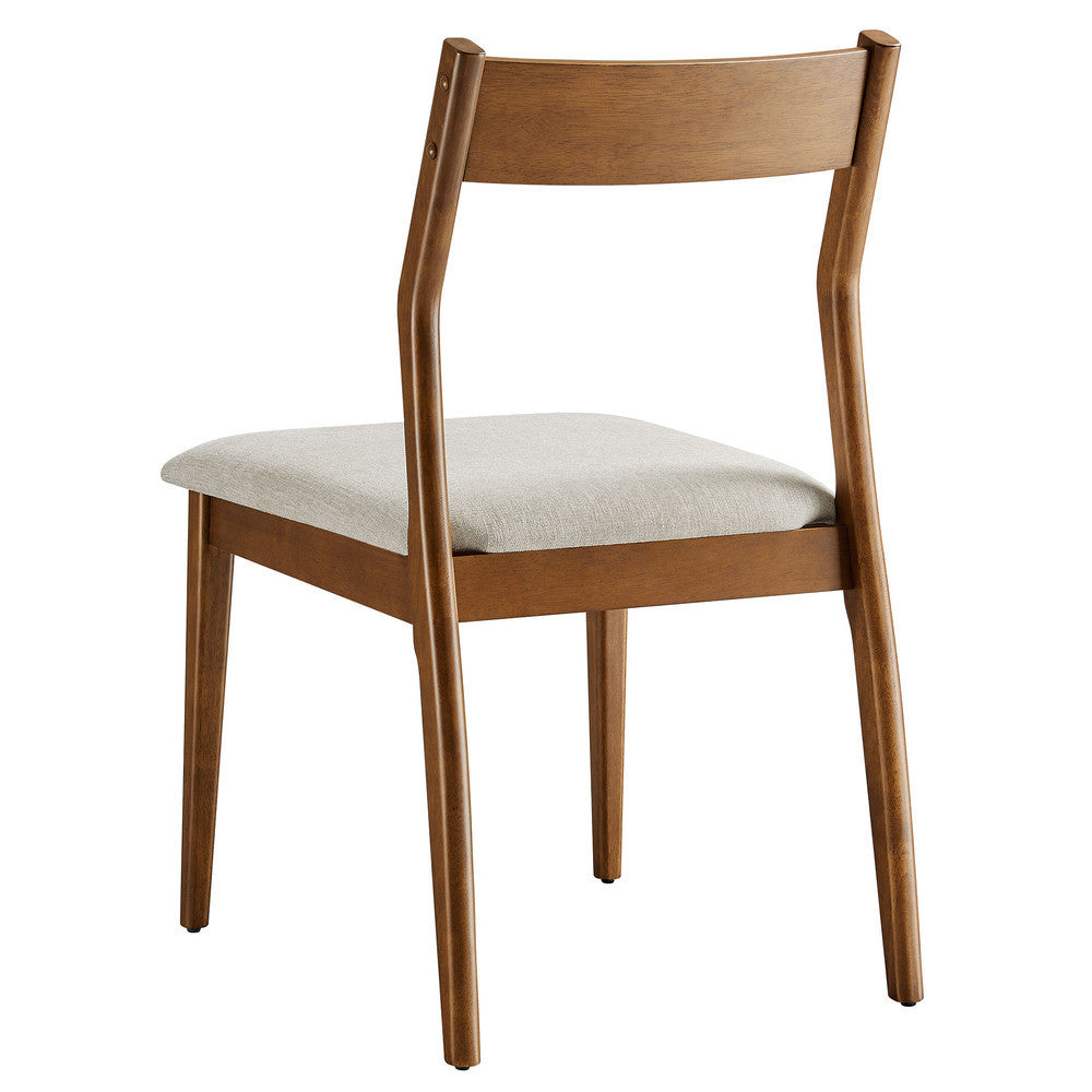 EEI-6918 Solara Fabric Wood Dining Side Chairs Set of 2 by Modway