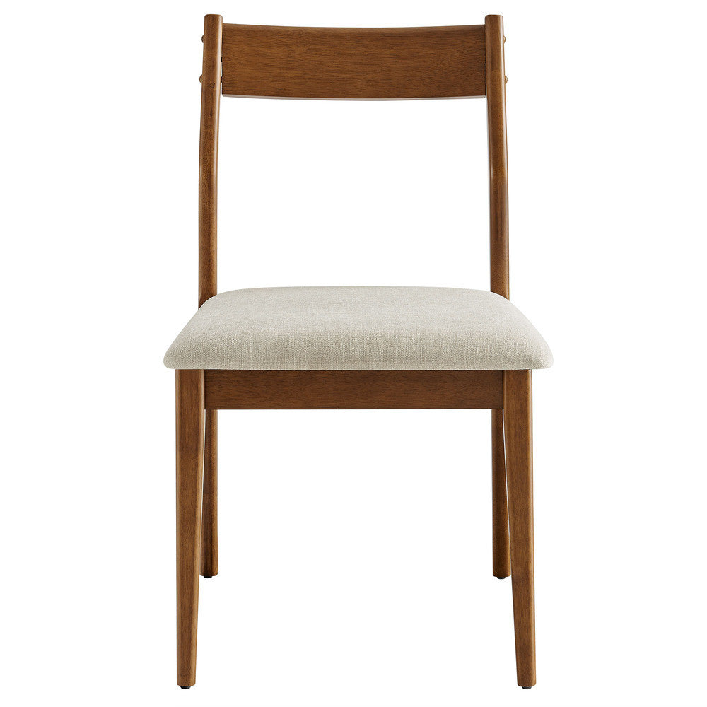 EEI-6918 Solara Fabric Wood Dining Side Chairs Set of 2 by Modway
